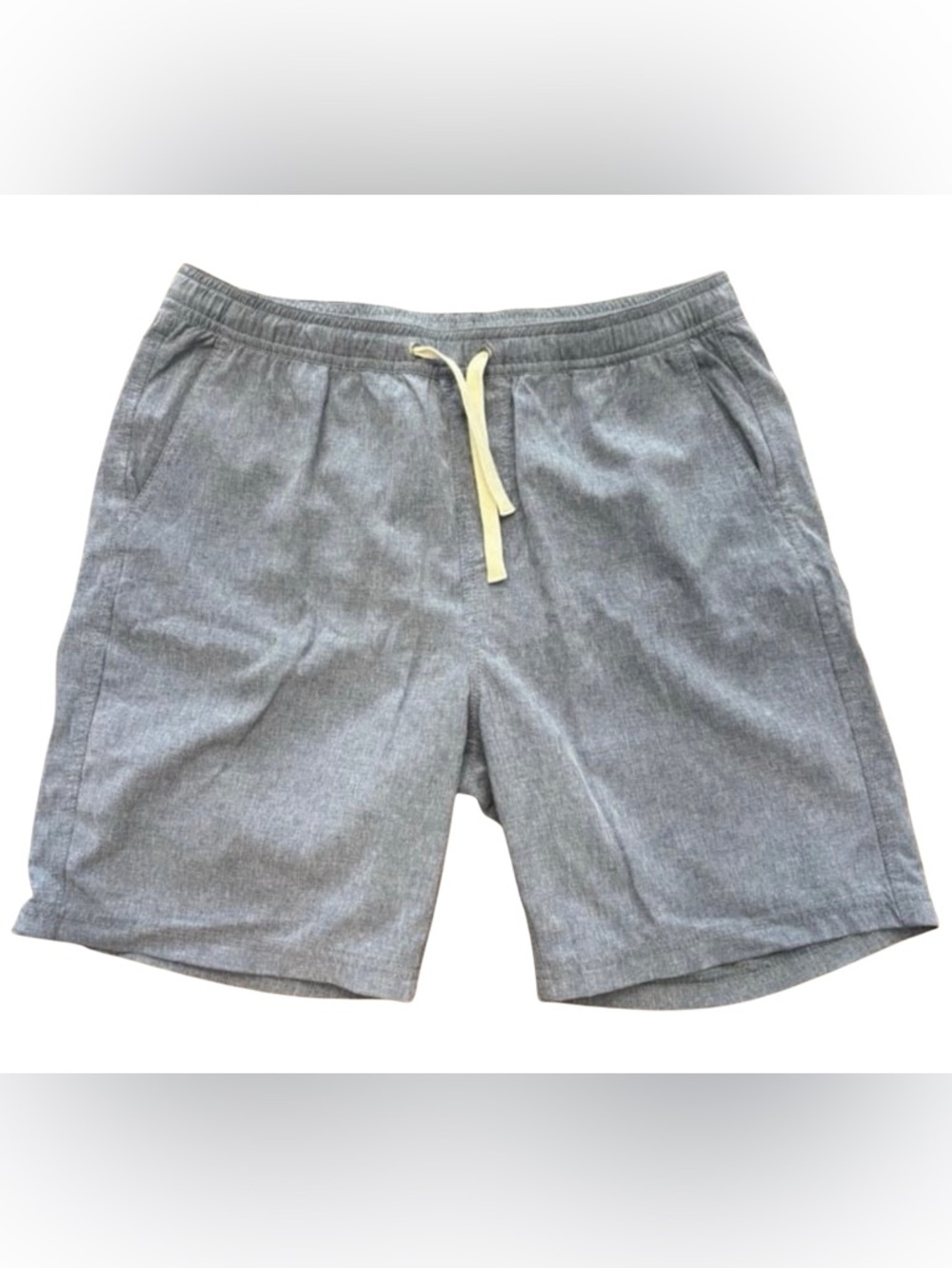 Fair Harbor Boys The One Short Lined Swim Hybrid Trunks Heather Blue Sz XL 11/12